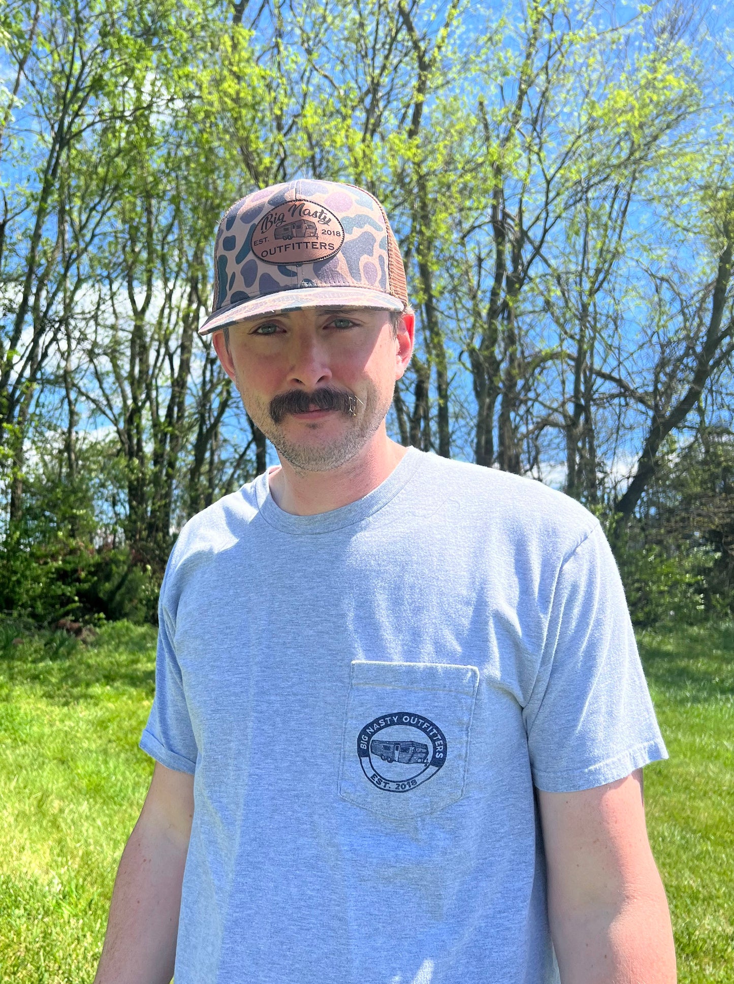 Old School Delta Big Nasty Trucker Hat