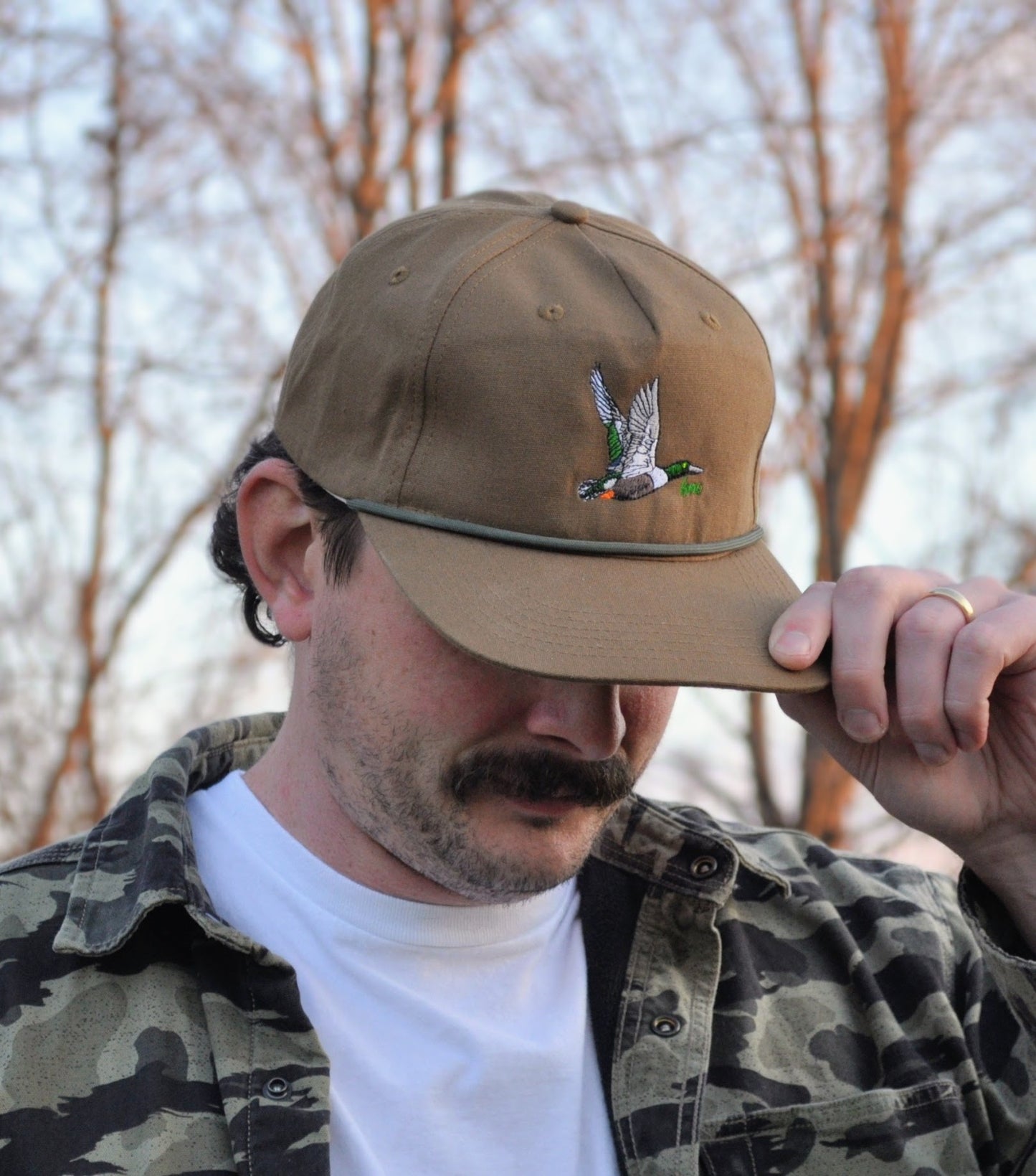 Flying Shoveler Rope Hat Solid